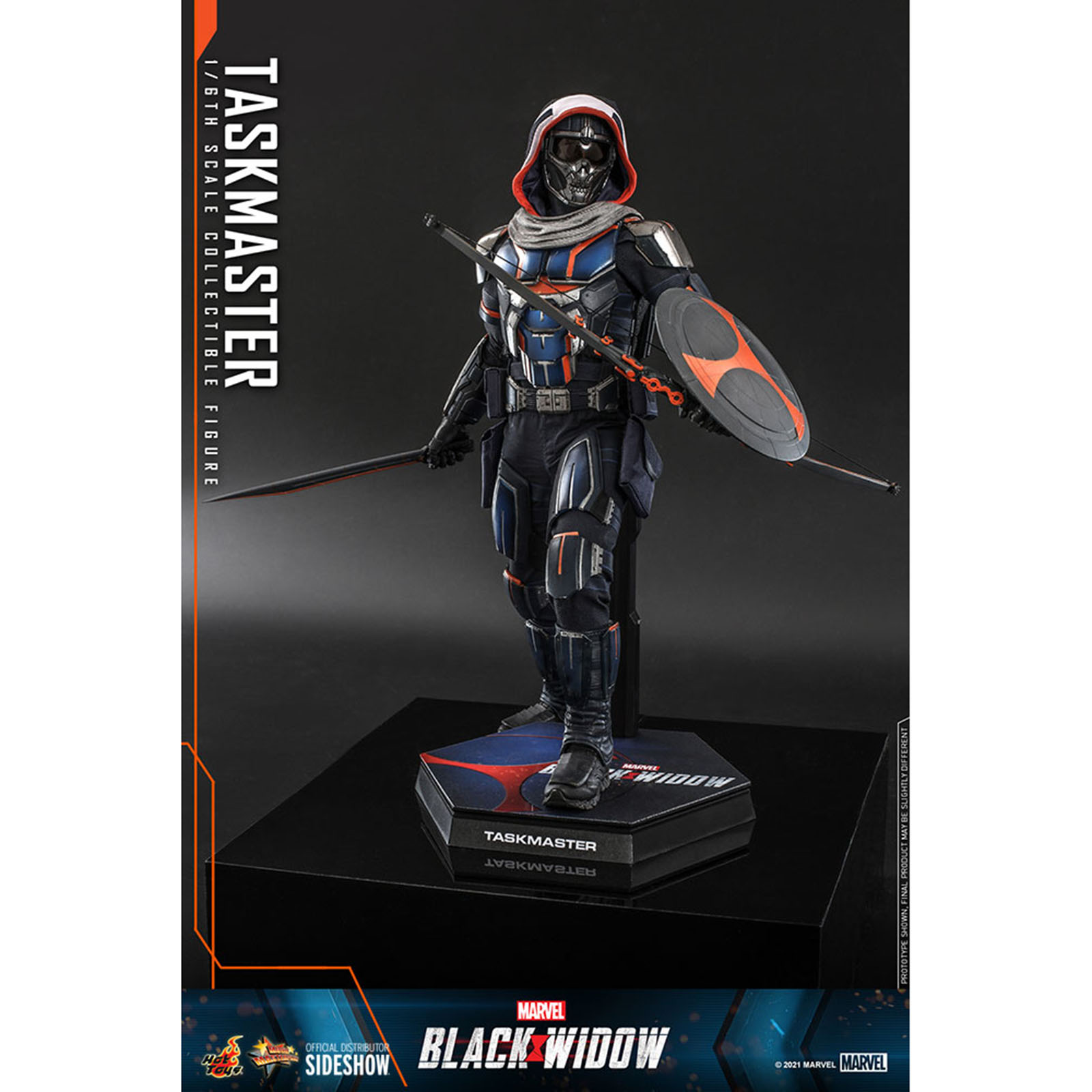 Hot Toys Marvel Black Widow Taskmaster Sixth Scale Figure - Walmart.com