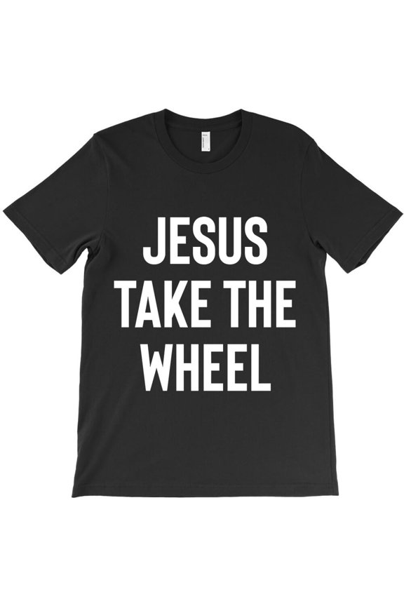 Hot Trend Jesus Take The Wheel Christian Religious Quote Themed Funny K52068 Unisex T-Shirt – Extended Sizes Up to 5XL