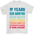 thumbnail image 1 of Hot Trending 19th Birthday 19 Year Old T-Shirt Design Preview Only, 1 of 4