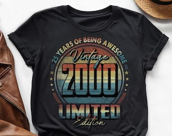 25th Birthday Sept 1992 25 Years Old Vintage Gift T-Shirt