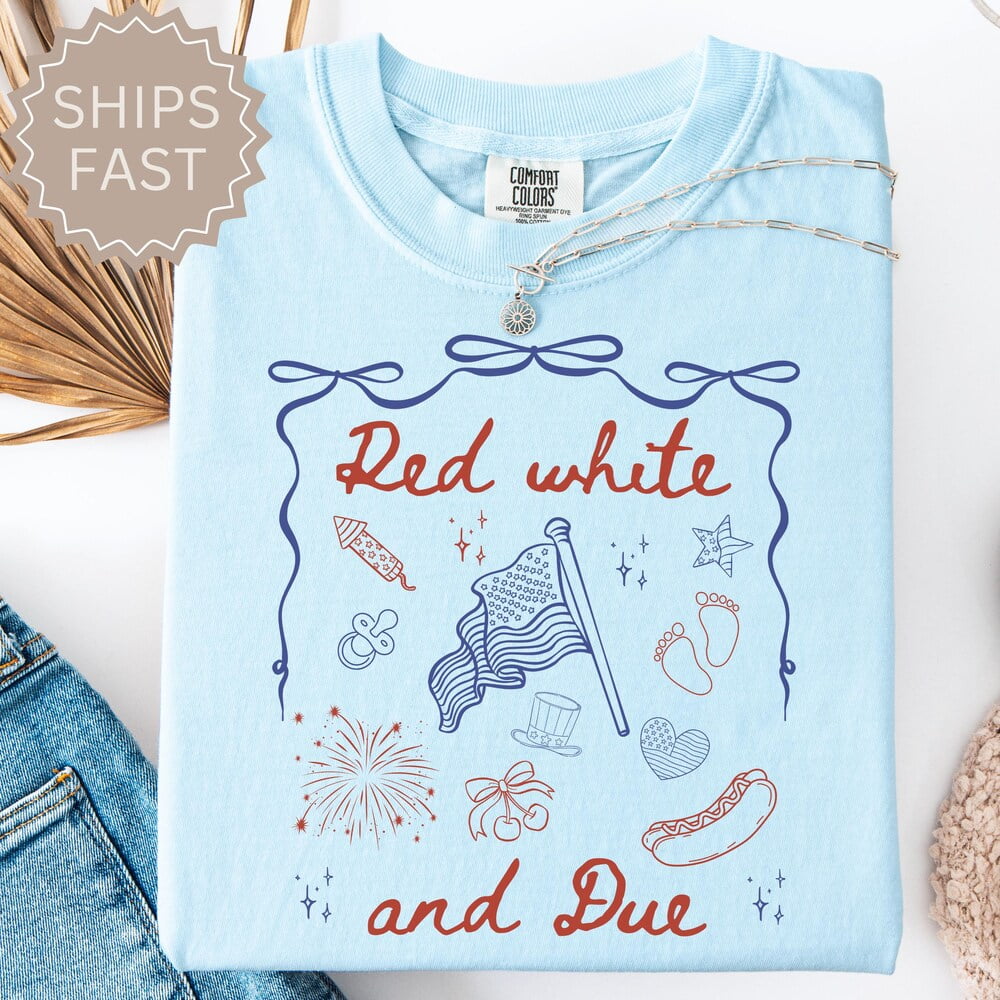Hot Trending 4Th Of July Pregnancy Announcement Shirt, American Mama ...