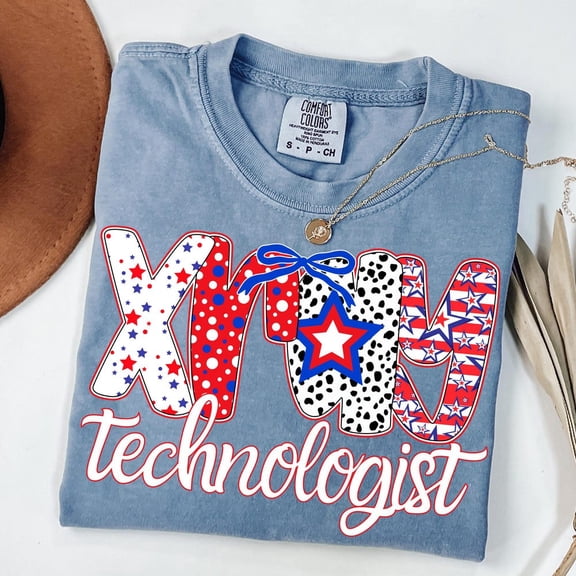 Hot Trending 4Th Of July Xray Tech, Fourth Of July Radiology, July 4Th Rad Tech Usa Patriotic American X-Ray Vintage Birthday Gifts