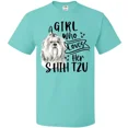 thumbnail image 1 of Hot Trending A Girl Who Loves Her Shih Tzu T-Shirt Animals Dog I Love My Lover Dogs S-5Xl Birthday Gifts; For Men & Women, 1 of 4