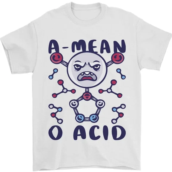 Hot Trending A Mean O Acid Funny Angry Biology T-Shirt Design Preview Only