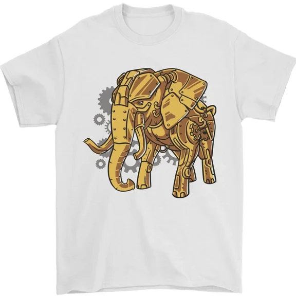 Hot Trending A Steampunk Elephant T-Shirt Design Preview Only