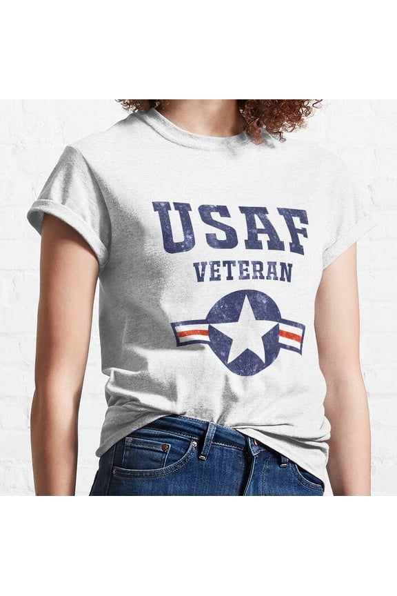 Hot Trending Air Force USAF Veteran Classic T-Shirt Vintage Birthday Gifts