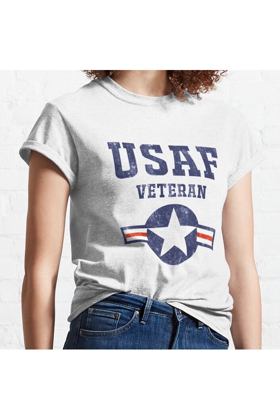 Hot Trending Air Force USAF Veteran Classic T-Shirt Vintage Birthday Gifts