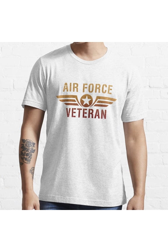 Hot Trending Air Force Veteran Essential T-Shirt Vintage Birthday Gifts