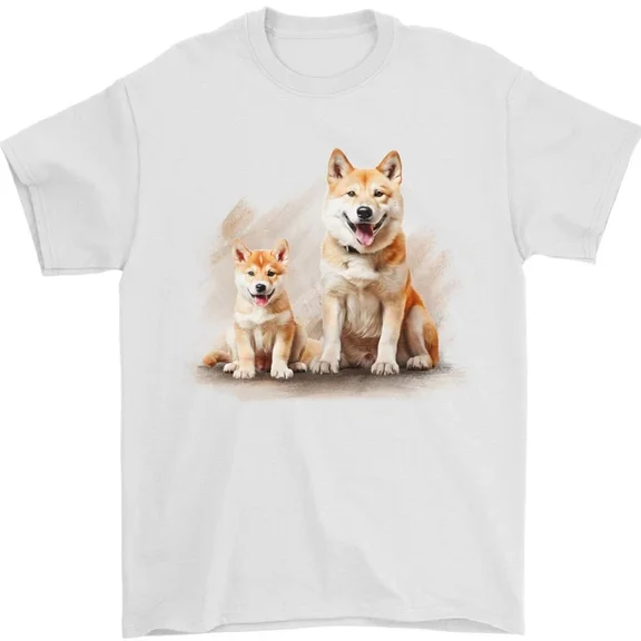 Hot Trending Akita Inu Puppy Dog T-Shirt Design Preview Only