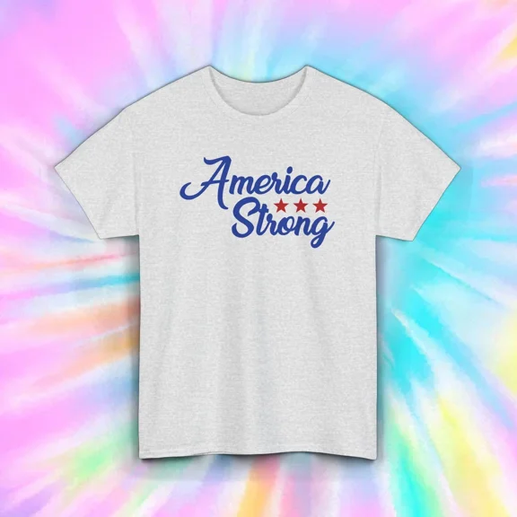 Hot Trending America Strong T-Shirt | USA Gift Graphic | Design Preview Only