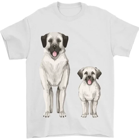 Hot Trending Anatolian Shepherd Dog and Puppy T-Shirt Design Preview Only