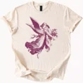 thumbnail image 1 of Hot Trending Angel Shirt Graphic Tshirt Angel holding child Retro Vintage Style Design Preview Only, 1 of 4