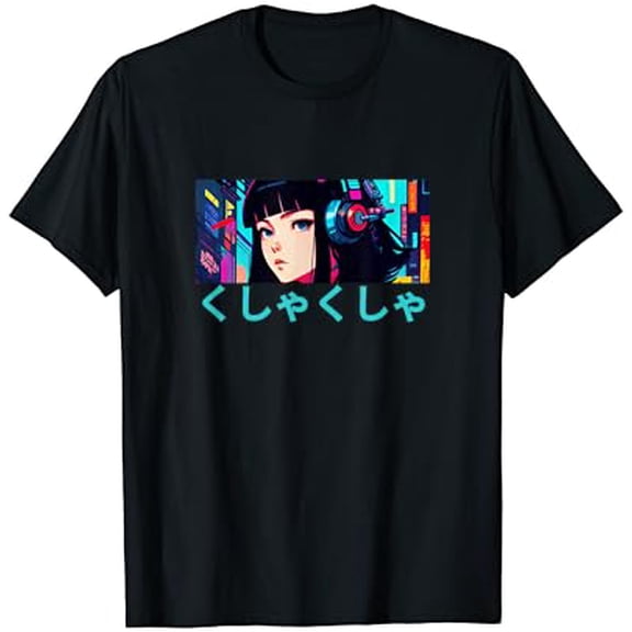 Hot Trending Anime Japanese Cyberpunk Tokyo Streetwear Aesthetic Graphic T-Shirt Vintage Tee -Birthday Gifts