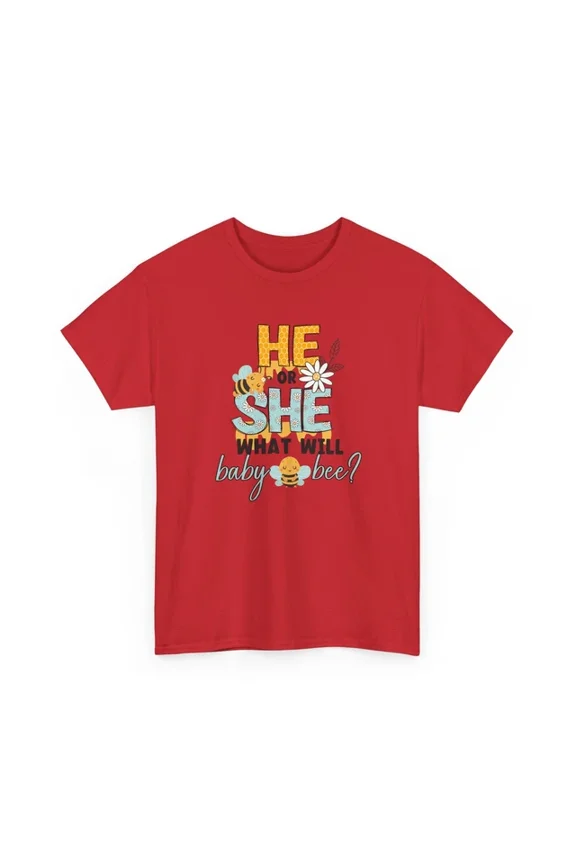 Hot Trending Bee T-Shirt | Save the Bees Shirt | Honeybee Tee | BEE GENDER REVEAL - HE OR SHE Design Preview Only