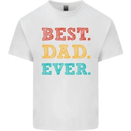 Hot Trending Best Dad Ever Fathers Day Gift Present T-Shirt Design Preview Only
