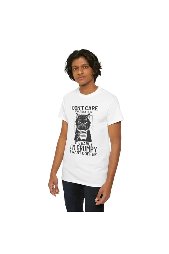 Hot Trending But First Coffee T-Shirt | Funny Barista Java Latte Espresso Graphic Tee Design Preview Only