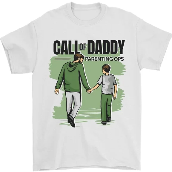 Hot Trending Call of Daddy Funny Fathers Day Dad T-Shirt Design Preview Only