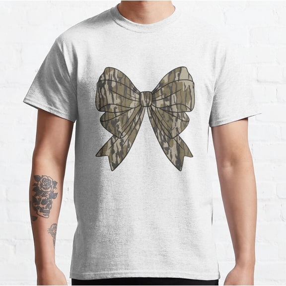Hot Trending Camo Hunting Coquette Bow Classic T-Shirt Vintage Birthday Gifts