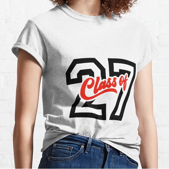 Hot Trending Class of 2027 - 27 Classic T-Shirt Vintage Birthday Gifts