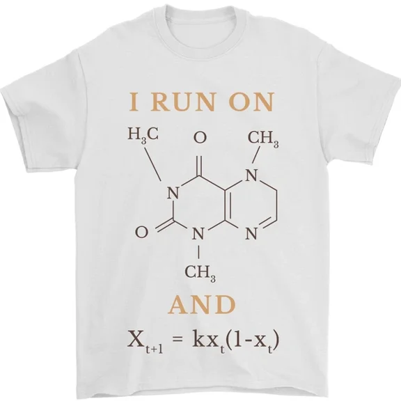 Hot Trending Coffee I Run On Caffeine and Chaos Funny T-Shirt Design Preview Only