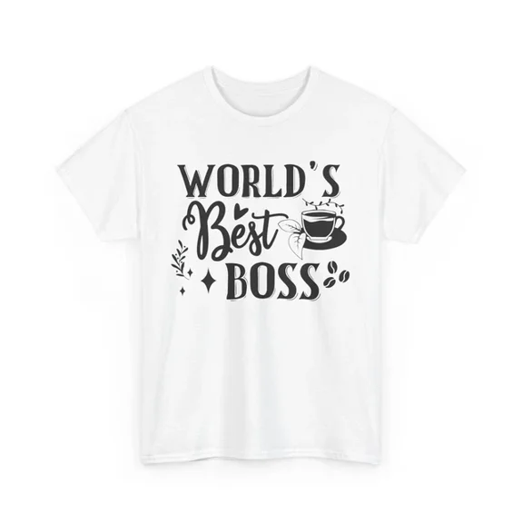 Hot Trending Coffee Junkie T-Shirt | Funny Espresso Latte Barista World's Best Boss Shirt Design Preview Only