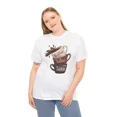 thumbnail image 1 of Hot Trending Coffee & Sarcasm T-Shirt | Funny Caffeine Lover Coffee before talkie Design Preview Only, 1 of 4