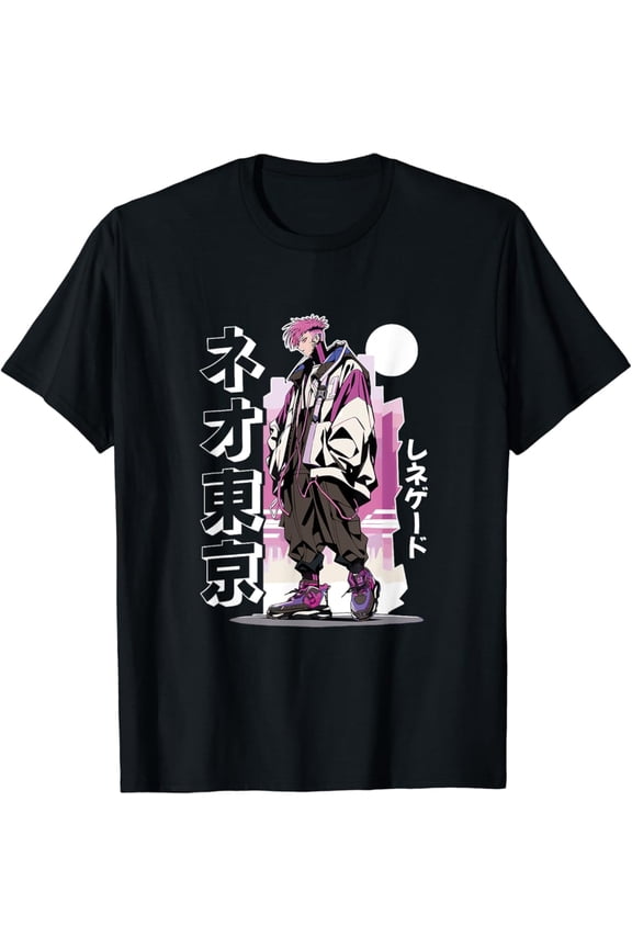 Hot Trending Cool Anime Boy Streetwear Style Japanese Manga Graphic T-Shirt Vintage Tee -Birthday Gifts