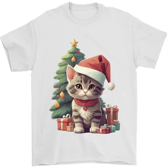 Hot Trending Cute With Presents and Tree T-Shirt Design Preview Only