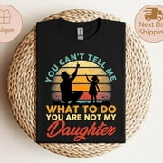 KIRA CLOTHING Hot Trending With Dad And Daughter Shirt, Dad Of Girl Shirt, Fathers Day Gift From Daughter, Dad And Girl Shirt, Daddy And Me Shirt, Dad Birthday Gift S-5Xl Birthday Gifts; For Men & Women