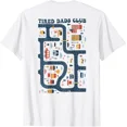 thumbnail image 1 of Hot Trending Dad Shirt Tired Dads Club Play Cars On Dad'S Back (On Back) T-Shirt S-5Xl Birthday Gifts; For Men & Women, 1 of 4
