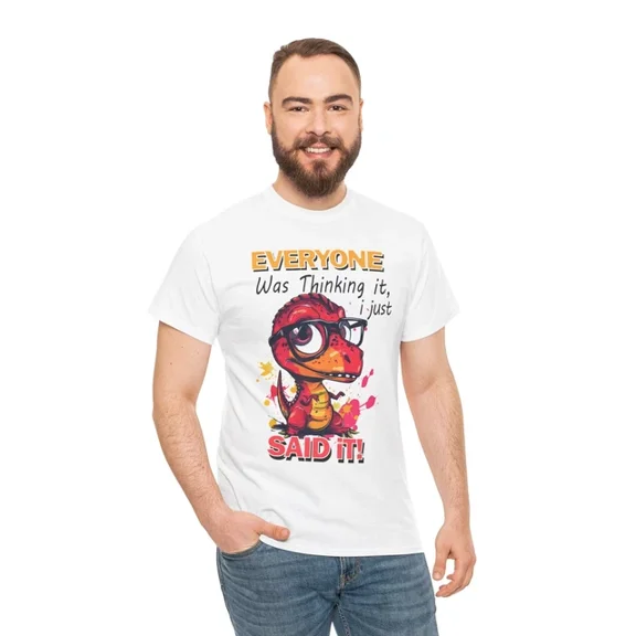 Hot Trending Dinosaur T-Shirt | I just said it Funny Shirt | T-Rex Jurassic Lover Shirt Design Preview Only