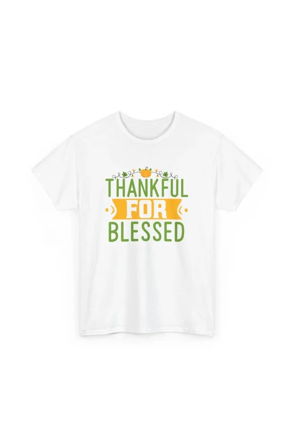 Hot Trending Fall Aesthetic T-Shirt | Autumn Leaves Pumpkin Spice | Thankful For Blessed Design Preview Only