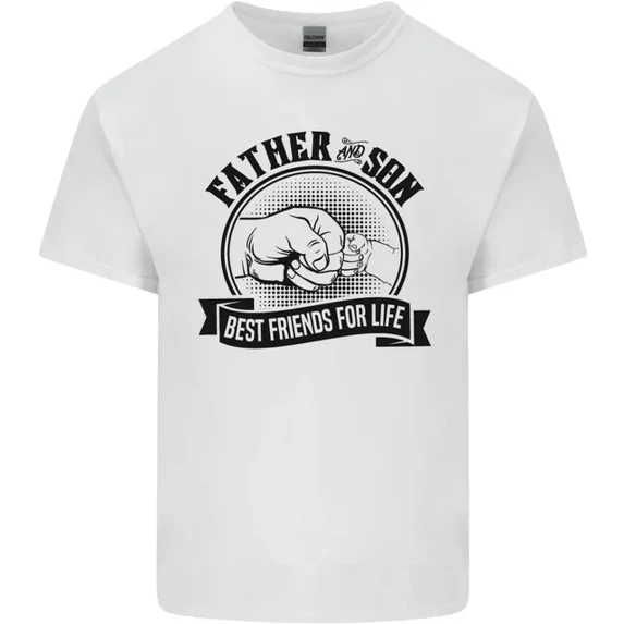Hot Trending Father & Son Best Friends Fathers Day T-Shirt Design Preview Only