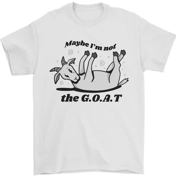 Hot Trending Funny Maybe I'm Not the GOAT Farming T-Shirt Design Preview Only