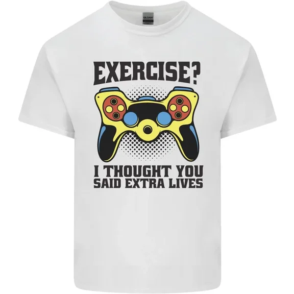 Hot Trending Gaming I Thought Said Extra Lives Gamer T-Shirt Design Preview Only