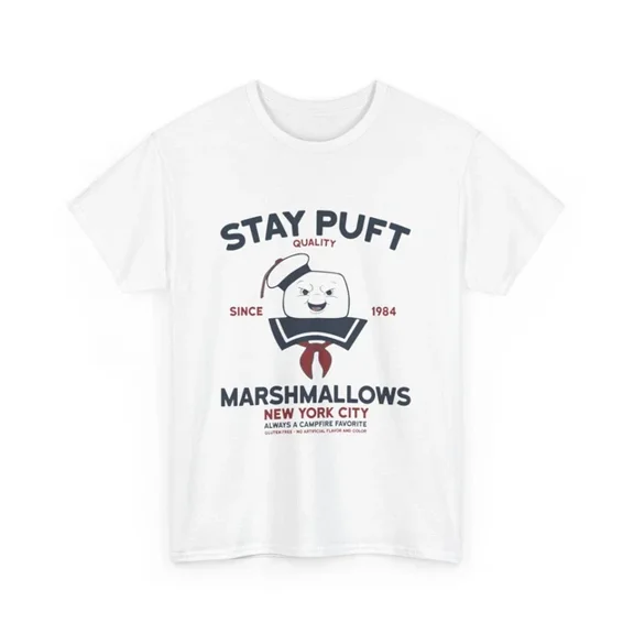 Hot Trending Ghostbusters Shirt | Stay Puft Marshmallows Man Shirt |Marshmallow New York City Design Preview Only
