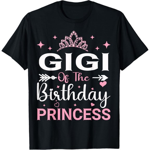 Hot Trending Gigi Of The Birthday Princess Girls Party T-Shirt Vintage Tee -Birthday Gifts