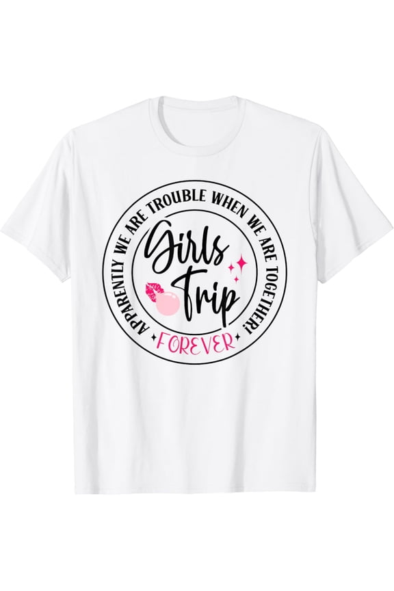 Hot Trending Girls Trip Vacation 2024 Weekend Travel T-Shirt Vintage Birthday Gifts