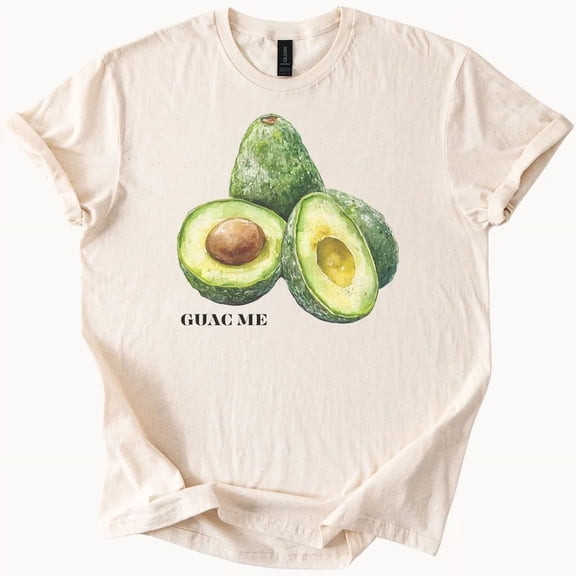 Hot Trending Guac Me Avocado Graphic Tee Funny Food Shirt for Avocado Lovers Design Preview Only