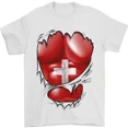 thumbnail image 1 of Hot Trending Gym Swiss Flag Ripped Muscles Switzerland T-Shirt Design Preview Only, 1 of 4