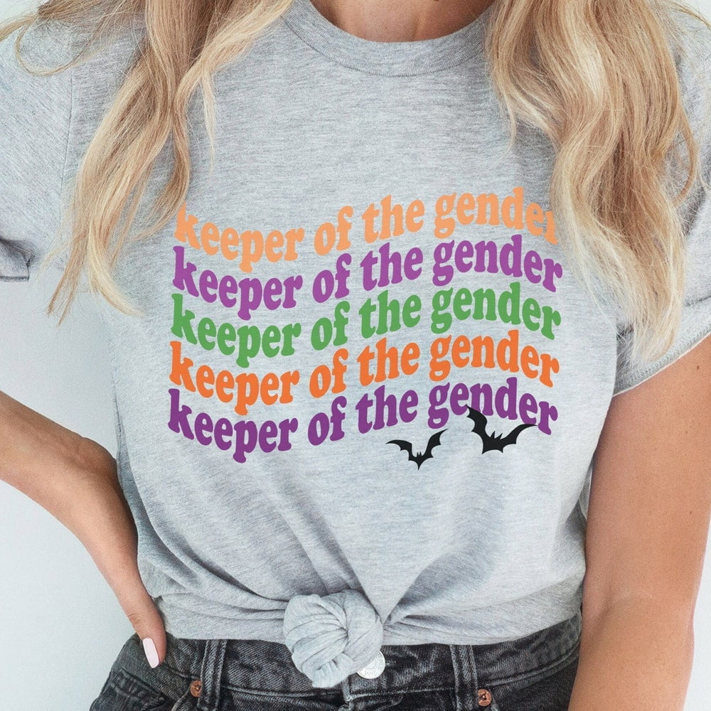 Hot Trending Halloween Keeper of the Gender Shirt, Secret Keeper Gender ...