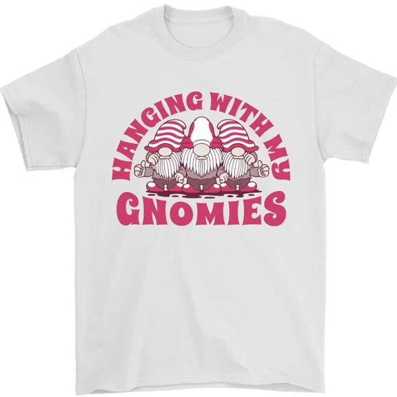 Hot Trending Hanging With My Gnomies Funny Gnome T-Shirt Design Preview Only