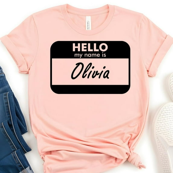 Hot Trending Hello My Name Is, School, First Day Of School, Student Gifts, Back To School, Kindergarten, Preschool Teacher Vintage Birthday Gifts