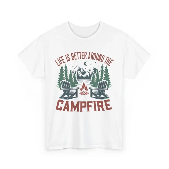 Hot Trending Hello Sunshine T-Shirt | Life Is Better Around The Campfire tee | Summer T-Shirt Design Preview Only