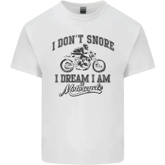 Hot Trending I Dont Snore Motorbike Biker Motorcycle T-Shirt Design Preview Only
