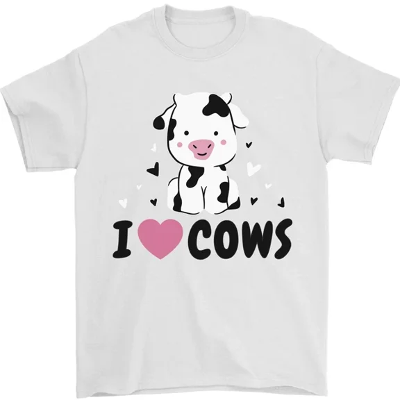 Hot Trending I Love Cows T-Shirt Design Preview Only