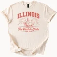 thumbnail image 1 of Hot Trending Illinois Bison Tee Prairie State Shirt Design Preview Only, 1 of 4