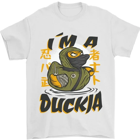 Hot Trending Im a Duckja Funny Duck Ninja T-Shirt Design Preview Only