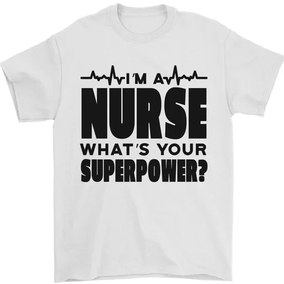 Hot Trending Im a Nurse Whats Your Superpower Nursing T-Shirt Design Preview Only