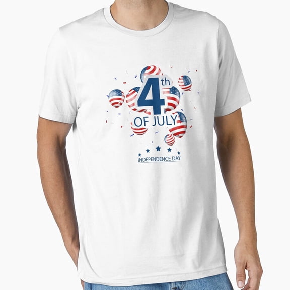 Hot Trending Independence Day, Fourth Of July T-Shirt, Gift For Patriotic, Independence Day Shirt, Red White Blue Shirt, S-5Xl Birthday Gifts; For Men & Women